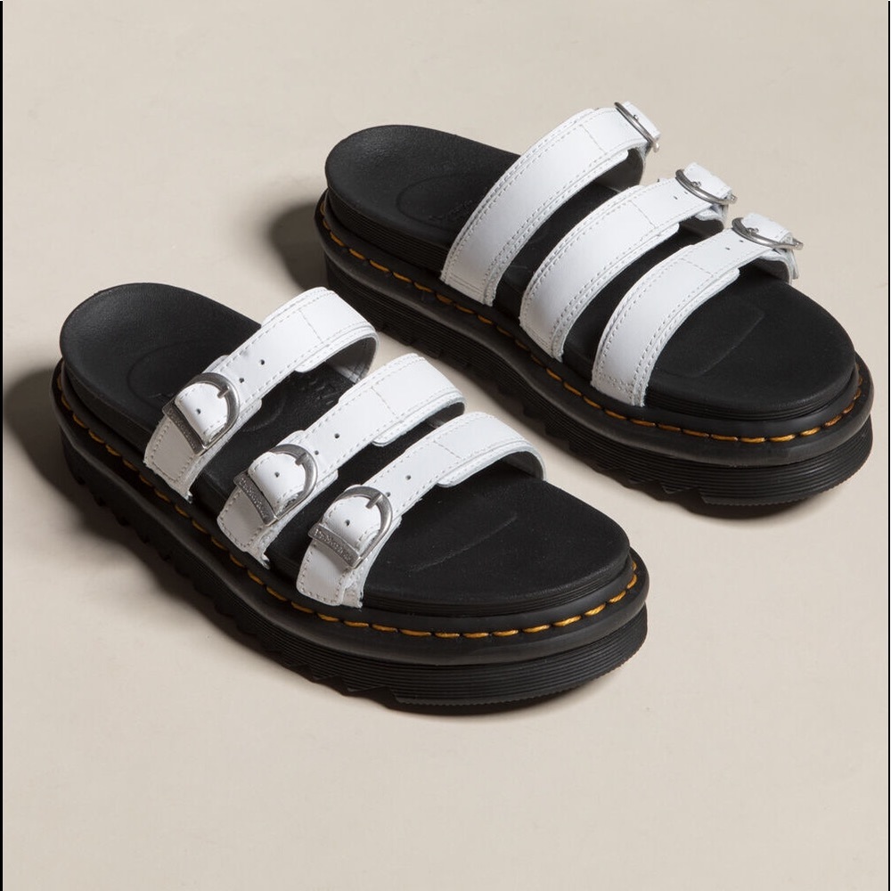 Dr. Martens Blaire Slide Platform Sandals 10